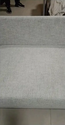 Sofa after cleaning